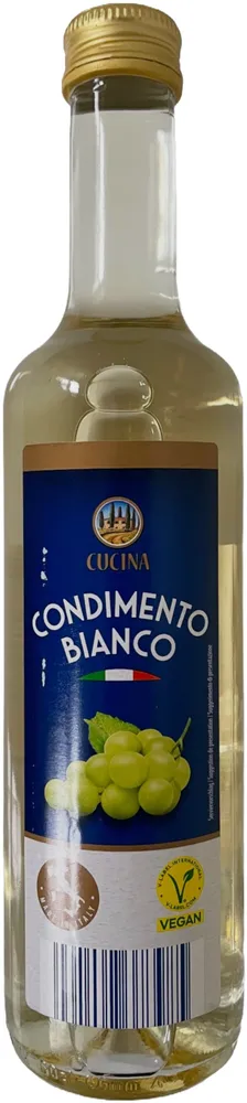 ALDI CUCINA NOBILE Essig Condimento Bianco hergestellt in Italien vegan1.69€ 0.5-L-Flasche l = 3.38€