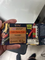 Specially Selected Chilli Cheese Pork Sausages