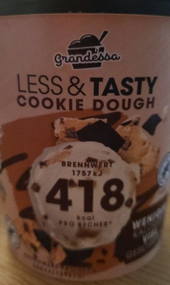 Less and Tasty Cookie Dough