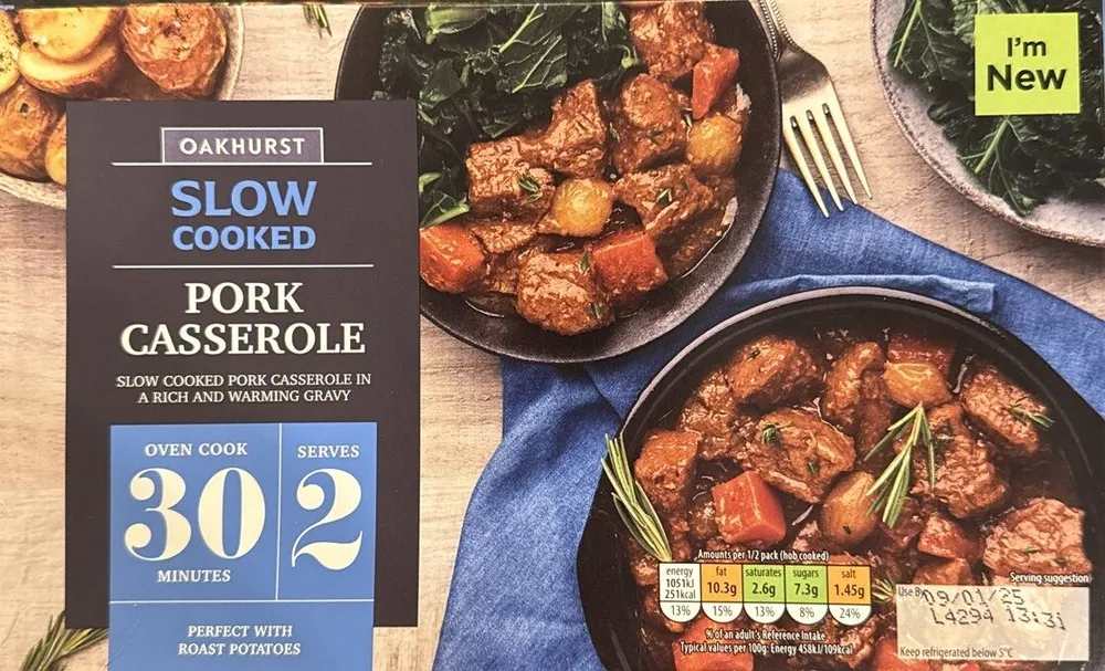 Slow Cooked Pork Casserole