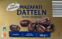 Mazafati-Datteln mit Stein, naturbelassen