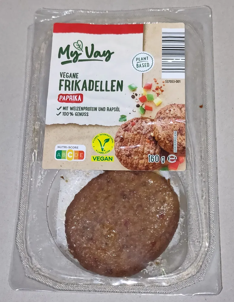 Vegane Frikadellen - Paprika