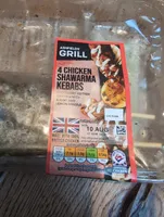 Chicken Shawarma Kebabs