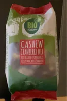 Noix de cajou et canneberges