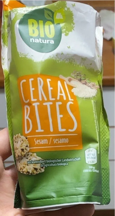 Cereal bites sesam
