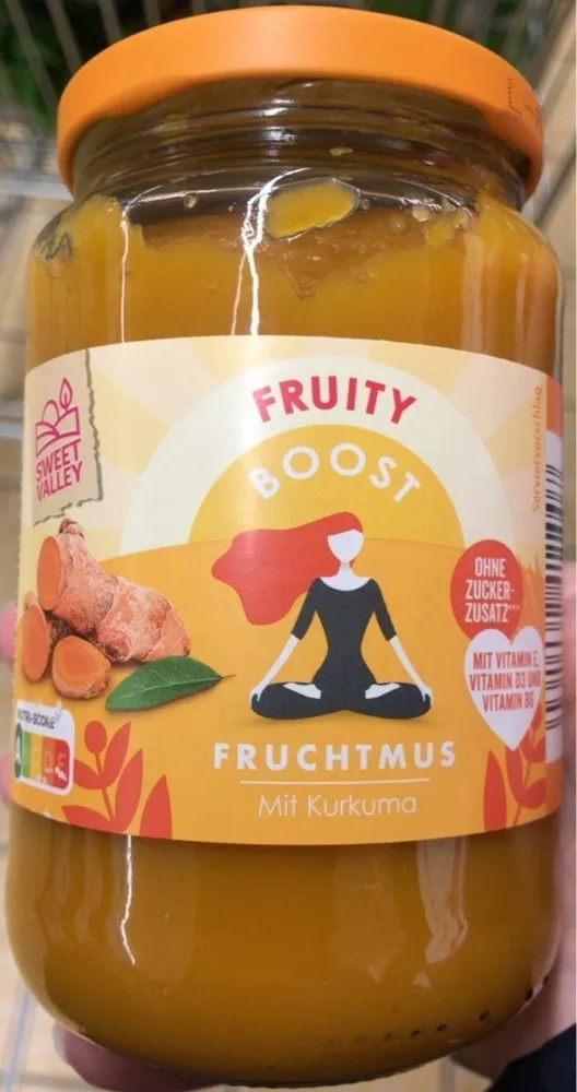 Fruity Boost Fruchtmus mit Kurkuma
