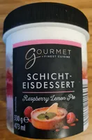 Schicht-Eisdessert - Raspberry Lemon Pie