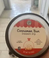 Cinnamon bun, dessert dip