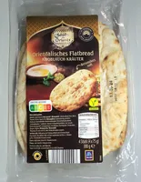 Orientalisches Flatbread - Knoblauch-Kräuter