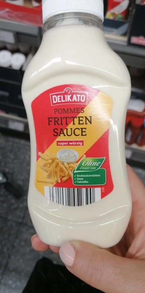 Pommes Fritten sauce