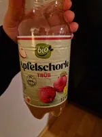 Bio-Apfelschorle trüb