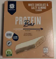 WHITE CHOCOLATE & SALTY ALMOND FLAVOUR PROTEIN Bar