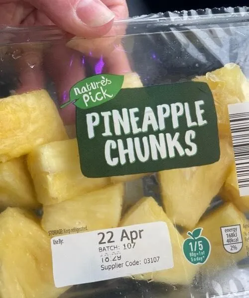 Pineapple chunks