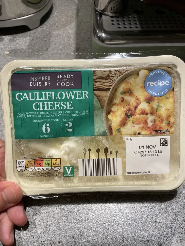 Cauliflower Cheese