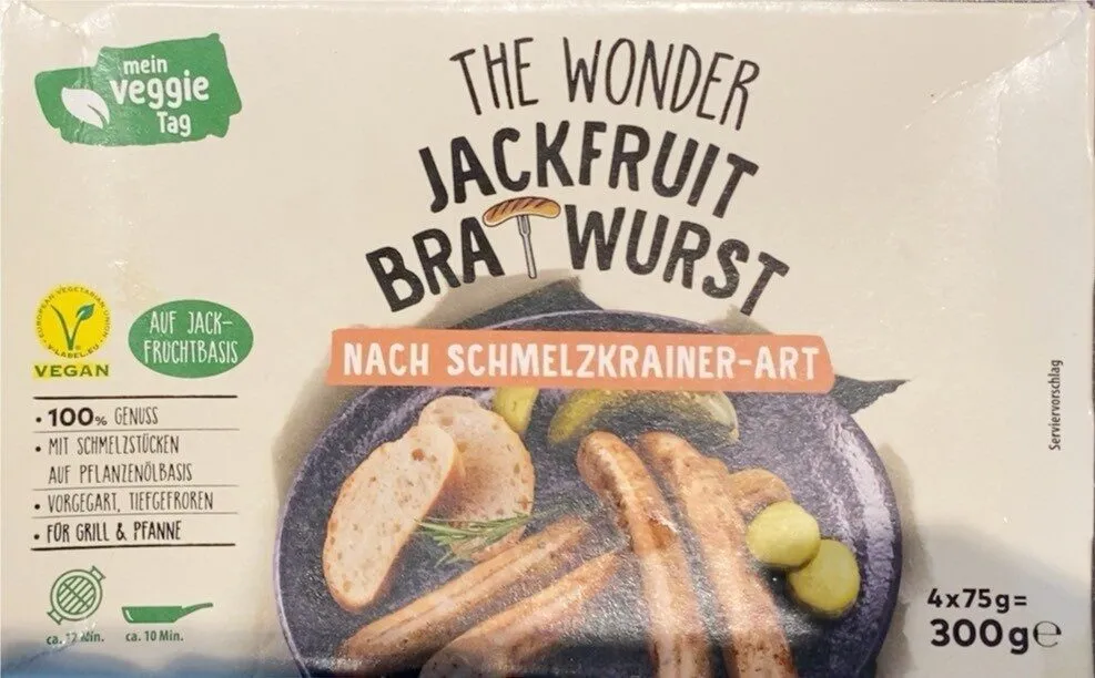 The Wonder Jackfruit Bratwurst