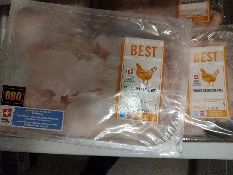 Poulet Oberschenkel nature