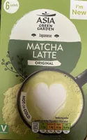 E 6 sachets ASIA GREEN GARDEN Japanese MATCHA LATT