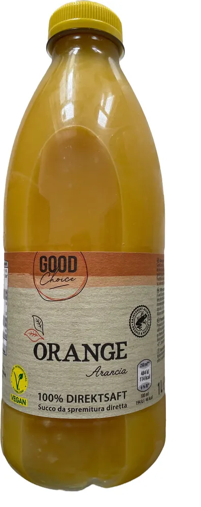 Orangensaft 100% Direktsaft