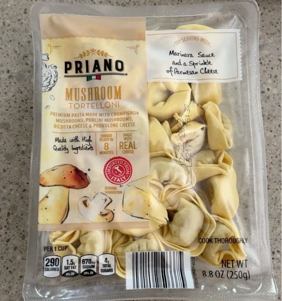 MUSHROOM TORTELLONI