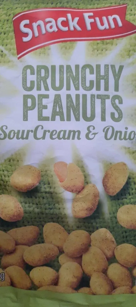 Crunchy Peanuts - Cream and Onion