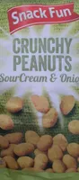 Crunchy Peanuts - Cream and Onion