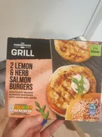 Lemon & Herb Salmon Burgers