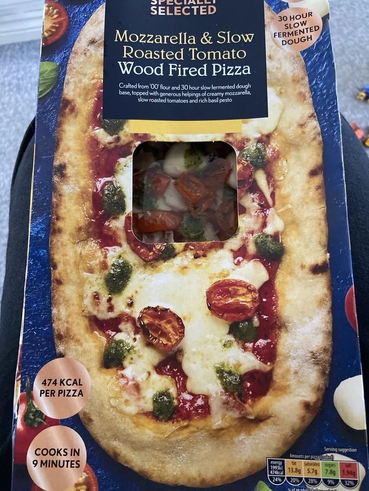 Mozzarella & Slow Roasted Tomato Wood Fired Pizza