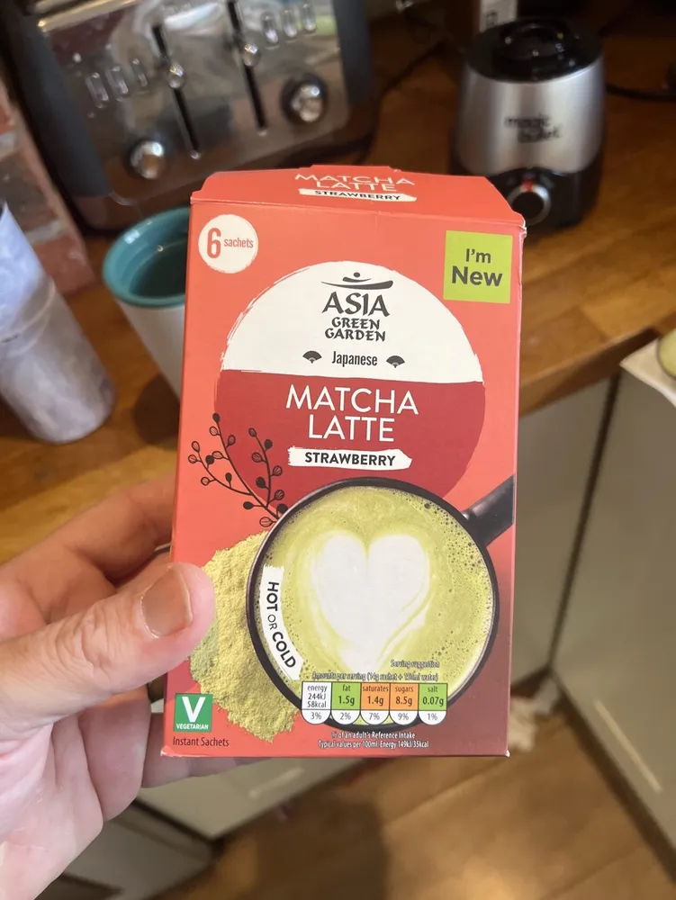 Strawberry Matcha Latte