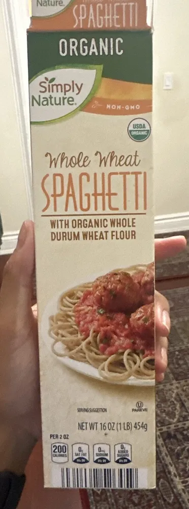 Whole Wheat Spaghetti