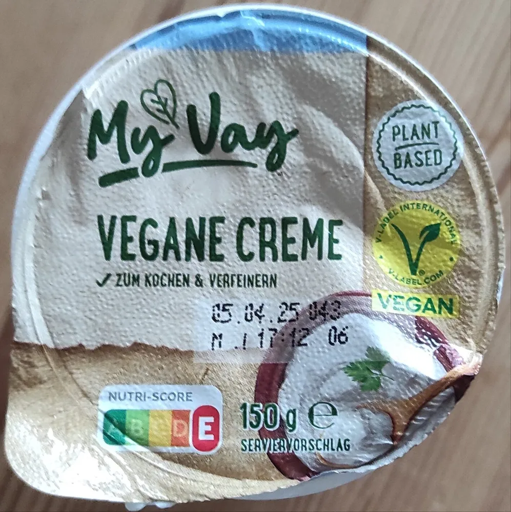 Vegane Creme