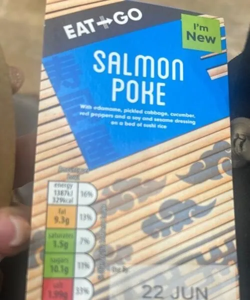 Salmon poke