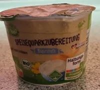 Speisequarkzubereitung