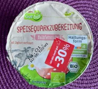 Speisequarkzubereitung