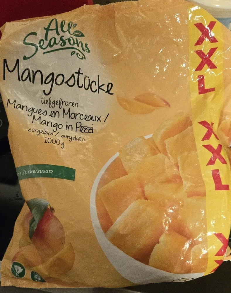 Mangostücke