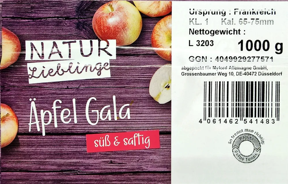 Äpfel Gala