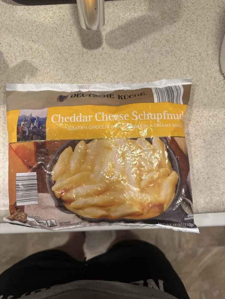 Cheddar Cheese Schupfnudeln