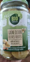 Olives vertes farcies aux amandes