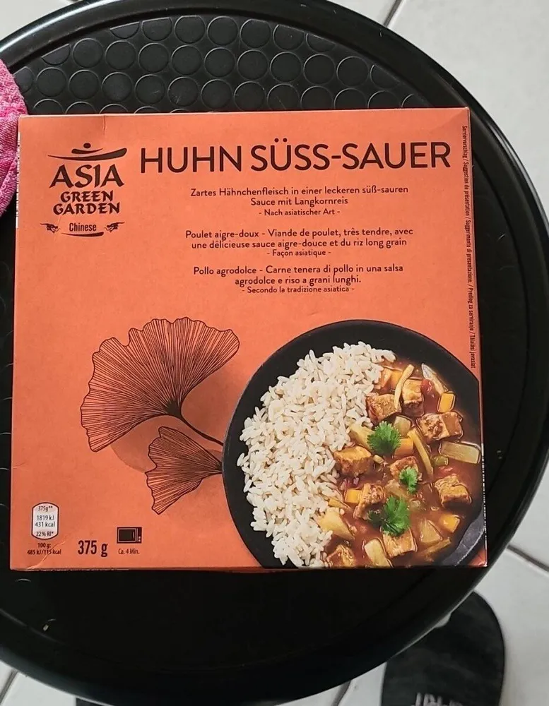 Huhn süss-sauer
