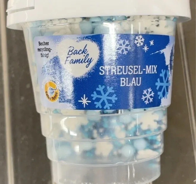 Streusel-Mix Blau