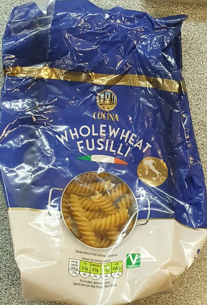 Wholewheat Fusilli