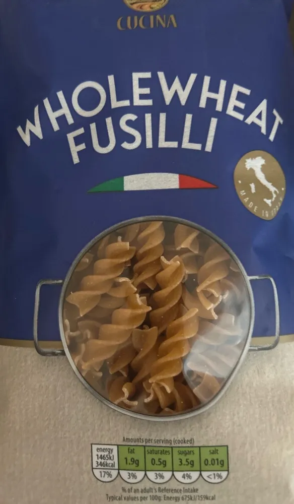 Wholeweat Fusilli