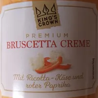 Bruschetta-Creme mit Paprika und Ricottakäse