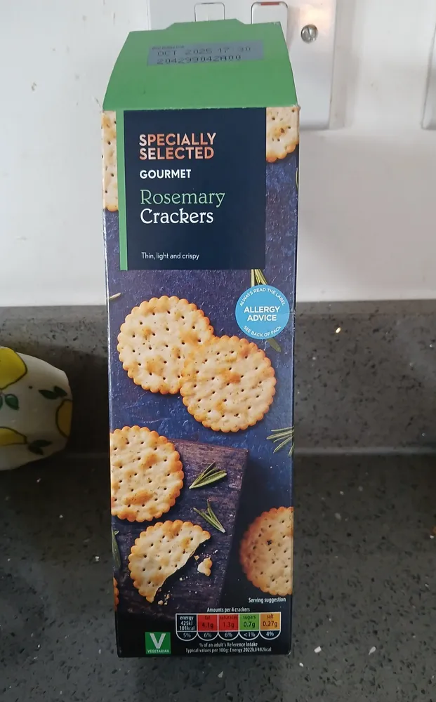Rosemary Crackers