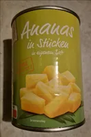 Ananas in Stücken