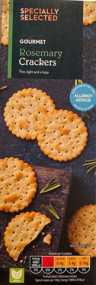 Rosemary Crackers