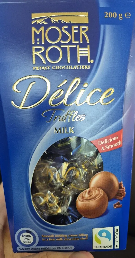 Delice Truffles Milk