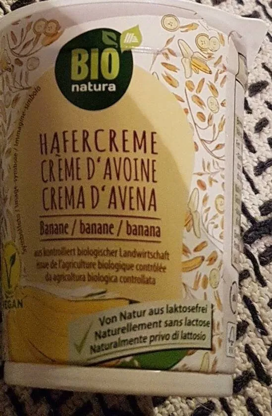 Crème d'avoine