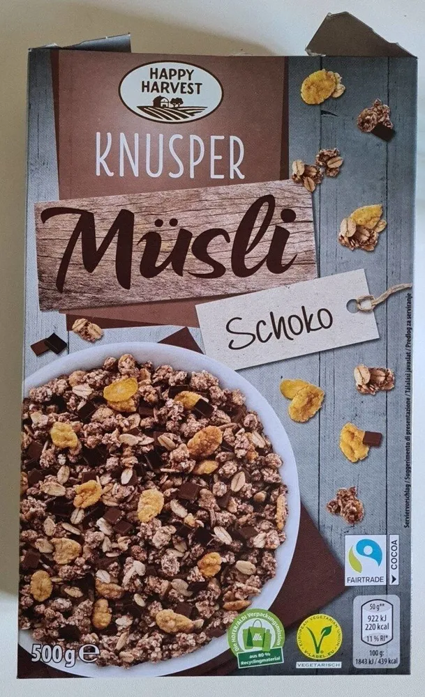 KNUSPER Müsli Schoko