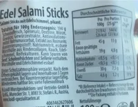 Edel Salami Sticks