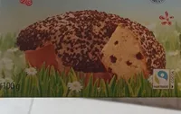 Colomba con gocce di cioccolato
